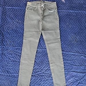 Olive Green Skinny Jeans